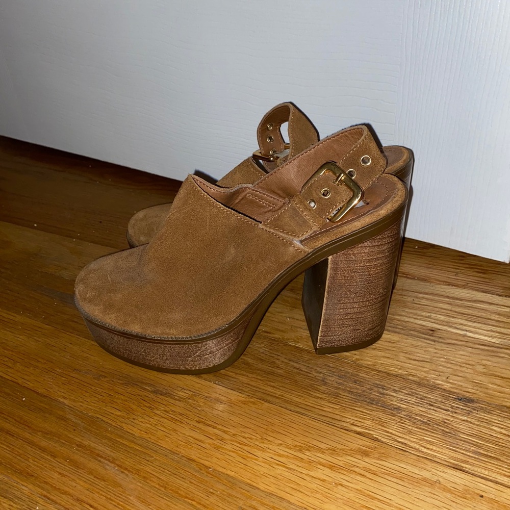 Steve Madden Platform 70’s Inspired Mules